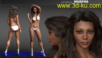 3D打印模型Gorgeous Morphs for Nida 8的图片
