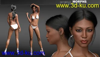 3D打印模型Gorgeous Morphs for Nida 8的图片