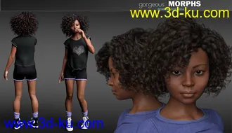 3D打印模型Gorgeous Morphs for Nida 8的图片
