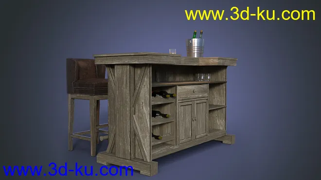 Greystone Bar Set模型的图片8