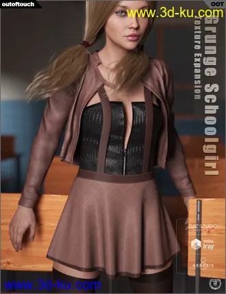 3D打印模型Grunge Schoolgirl Textures Expansion的图片