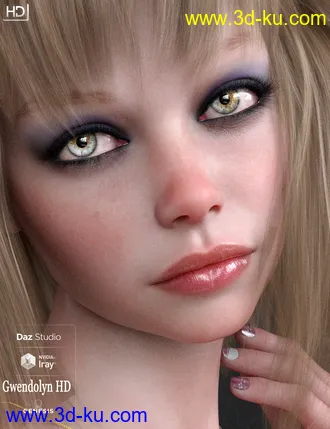 Gwendolyn HD For Genesis 8 Female模型的图片9
