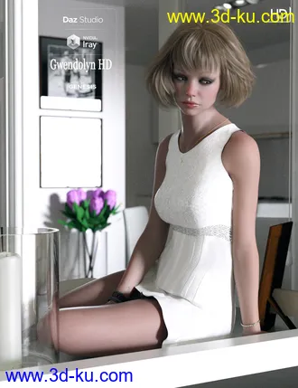 Gwendolyn HD For Genesis 8 Female模型的图片13