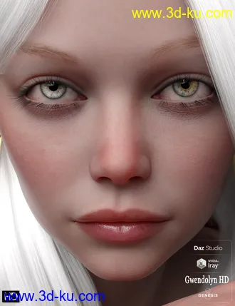 Gwendolyn HD For Genesis 8 Female模型的图片14
