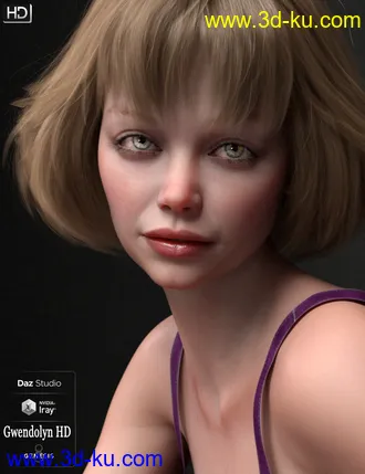 Gwendolyn HD For Genesis 8 Female模型的图片21