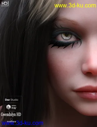 Gwendolyn HD For Genesis 8 Female模型的图片22