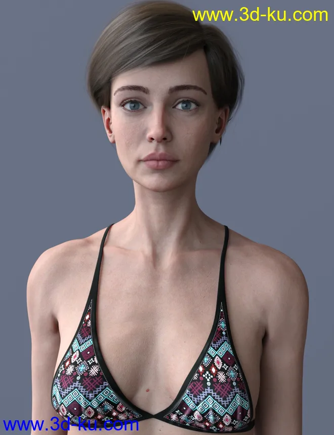 Hagar for Genesis 8 Female模型的图片1