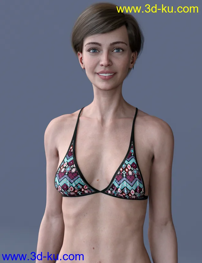 Hagar for Genesis 8 Female模型的图片2