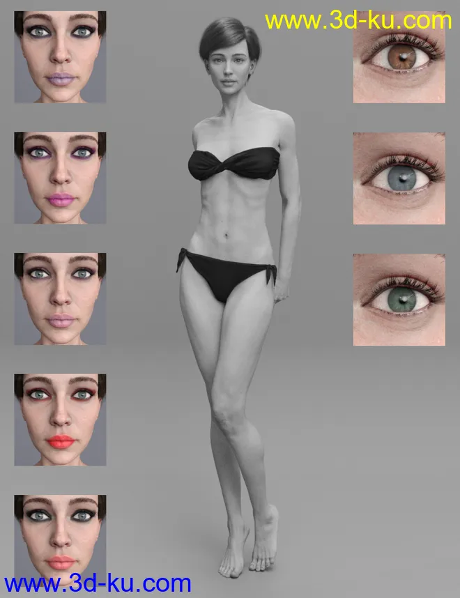 Hagar for Genesis 8 Female模型的图片9