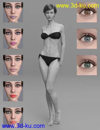 3D打印模型Hagar for Genesis 8 Female的图片