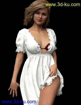 3D打印模型Hallie HD for Genesis 8 Female的图片