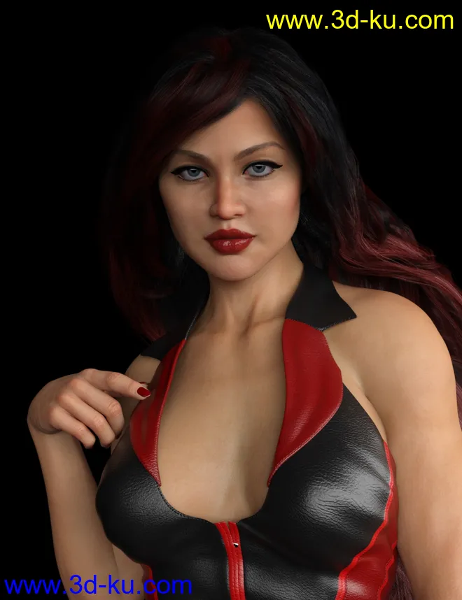 Hallie HD for Genesis 8 Female模型的图片3