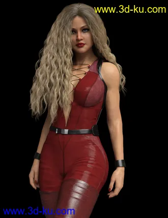 3D打印模型Hallie HD for Genesis 8 Female的图片