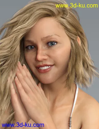 3D打印模型Hallie HD for Genesis 8 Female的图片