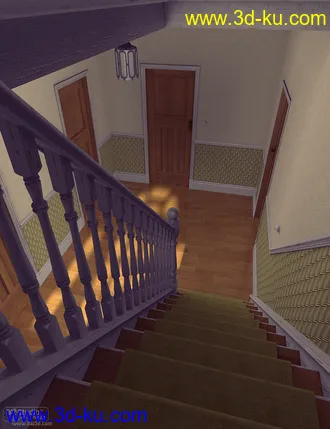 3D打印模型Hallway Chilling Out Cubby的图片