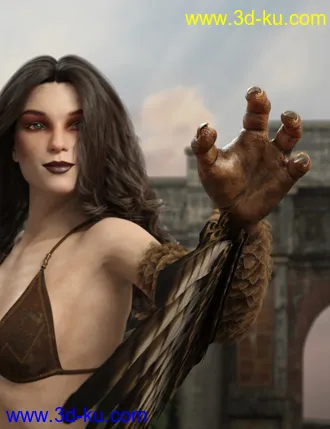 3D打印模型Harpy for Genesis 8 Female的图片