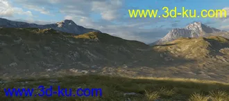 3D打印模型Highlands的图片