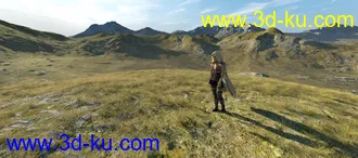 3D打印模型Highlands的图片