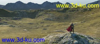 3D打印模型Highlands的图片