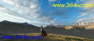 3D打印模型Highlands的图片