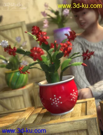 3D打印模型Holiday Cactus的图片