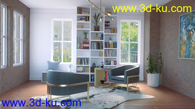 Home Library模型的图片2