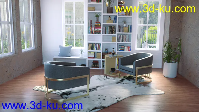 Home Library模型的图片3