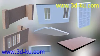 3D打印模型Home Library的图片