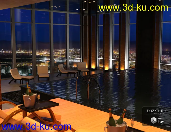 Hotel Pool模型的图片4