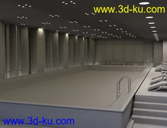 3D打印模型Hotel Pool的图片