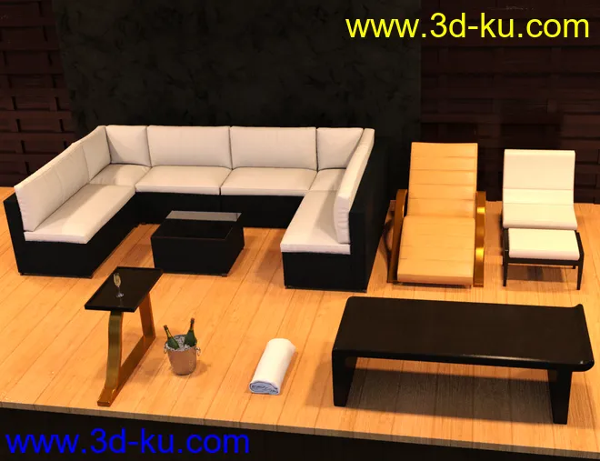 Hotel Pool模型的图片9