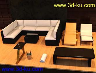 3D打印模型Hotel Pool的图片