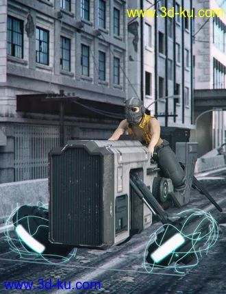 3D打印模型Hover Bike的图片