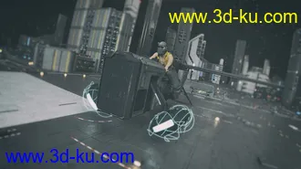 3D打印模型Hover Bike的图片