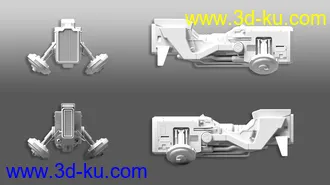 3D打印模型Hover Bike的图片