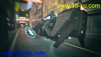 3D打印模型Hover Bike的图片