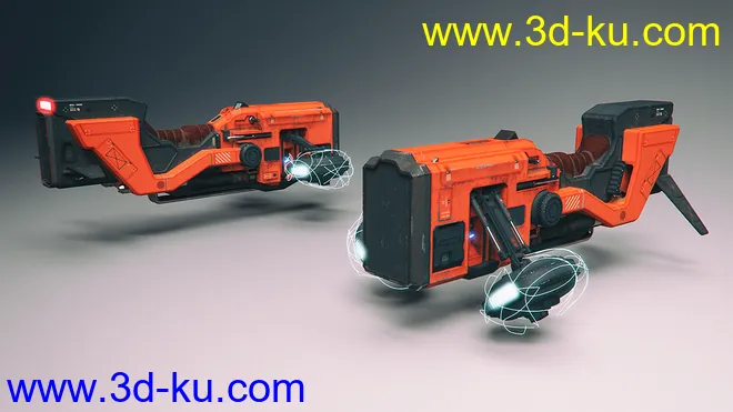 Hover Bike Textures Set模型的图片2
