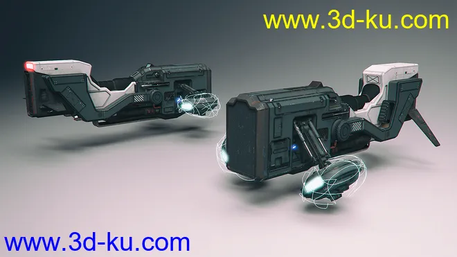 Hover Bike Textures Set模型的图片4