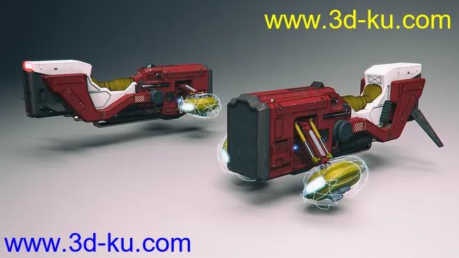 Hover Bike Textures Set模型的图片5