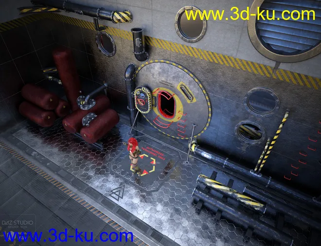 Hypobaric Airlock Vignette模型的图片3
