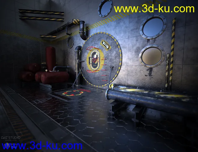 Hypobaric Airlock Vignette模型的图片5