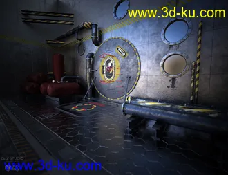 3D打印模型Hypobaric Airlock Vignette的图片