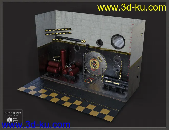 Hypobaric Airlock Vignette模型的图片8