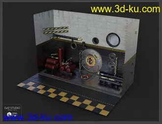 3D打印模型Hypobaric Airlock Vignette的图片