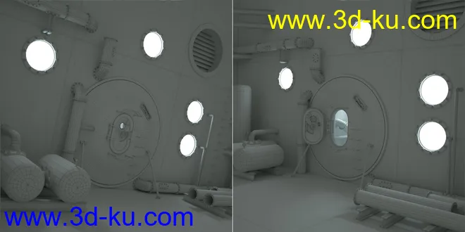 Hypobaric Airlock Vignette模型的图片11