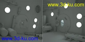 3D打印模型Hypobaric Airlock Vignette的图片
