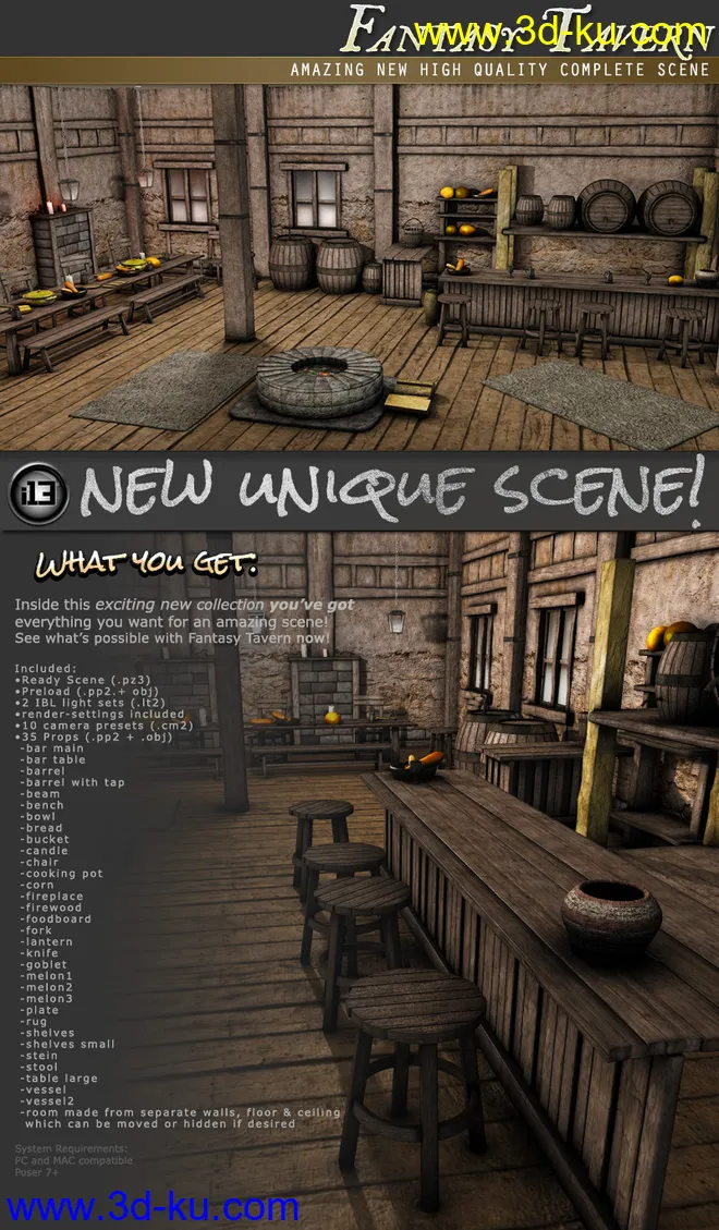 i13 Fantasy Tavern模型的图片1