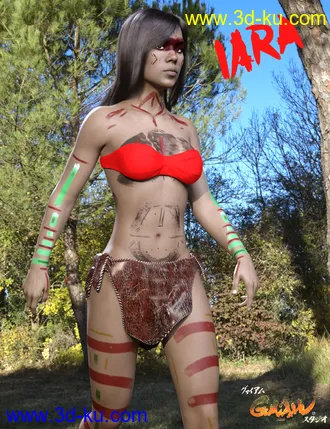 3D打印模型Iara for Genesis 8 Female的图片
