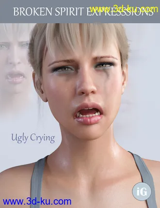 3D打印模型iG Broken Spirit Expressions for Genesis 8 Female的图片