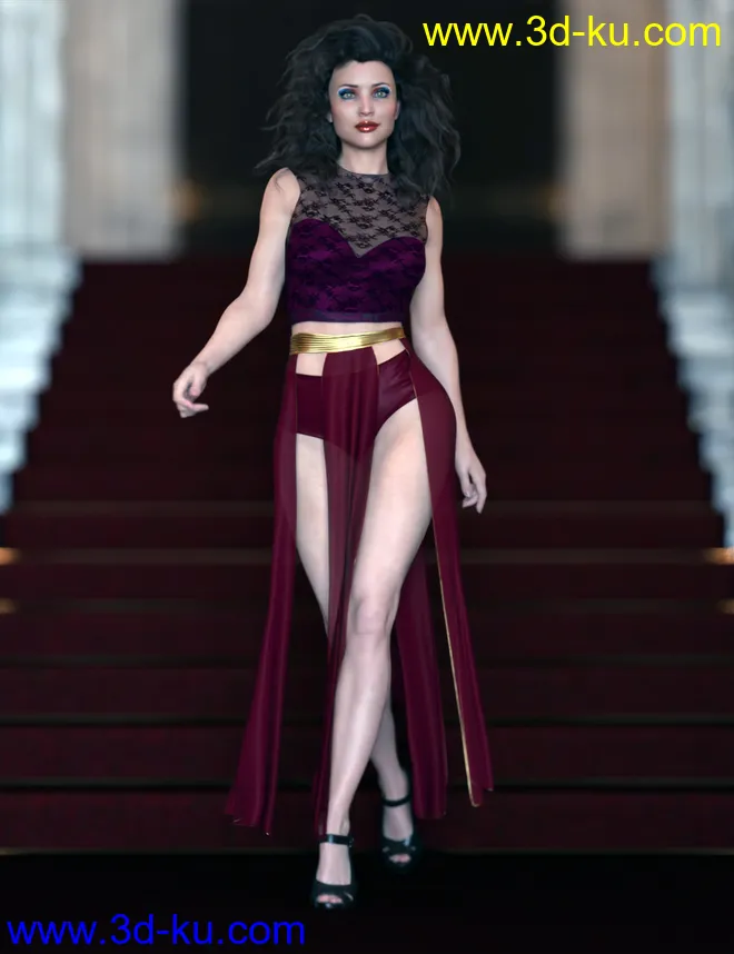 IGD Motion Series - Walk Poses for Genesis 3 and 8模型的图片13